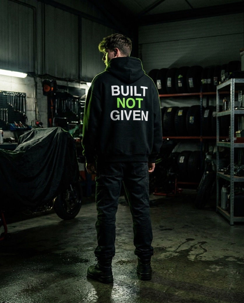 Built, Not Given hoodie